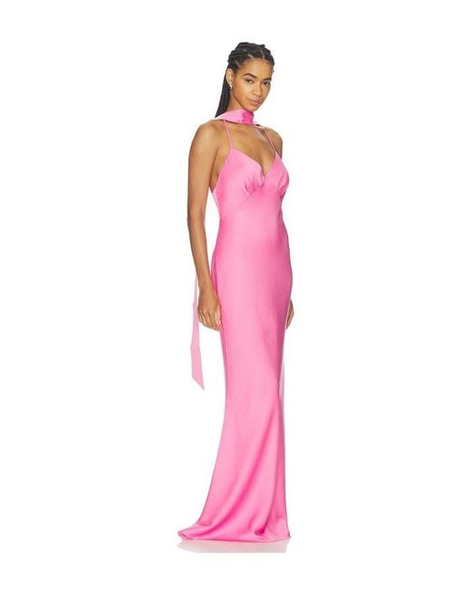 Nadine Merabi Pink Lana Dress