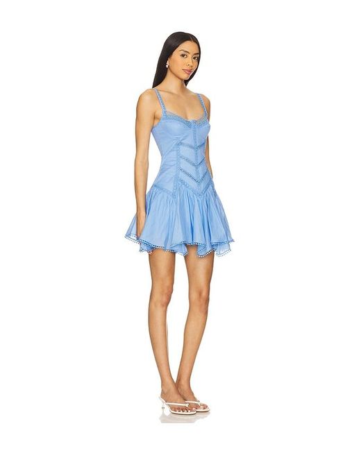 Charo Ruiz Lira ショートドレス Blue