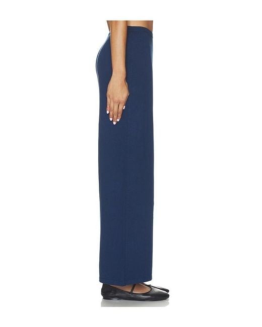 Eberjey Blue Fine Gauge Pant