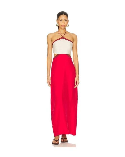 Sancia Red The Hazel Dress