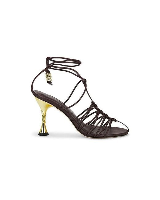 STUDIO AMELIA Black Odessa 90 Sandal