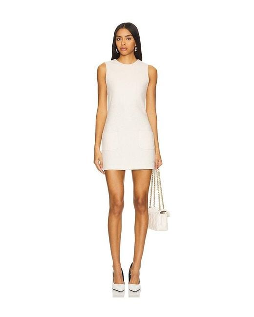 Amanda Uprichard White Kleid Delia