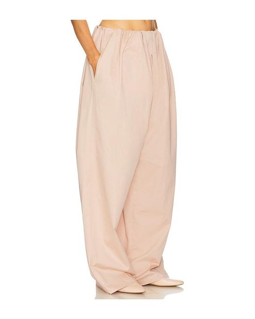 Helsa Natural Hose Cotton Twill Puff Pant