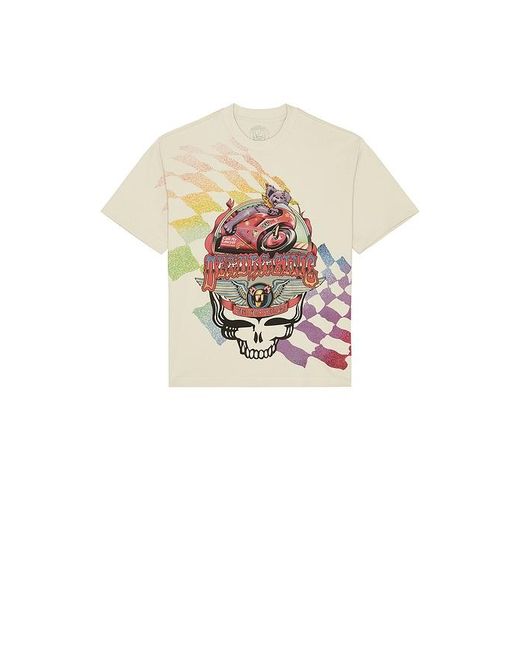 Market Natural X Grateful Dead Stealie Moto Bear T-Shirt for men