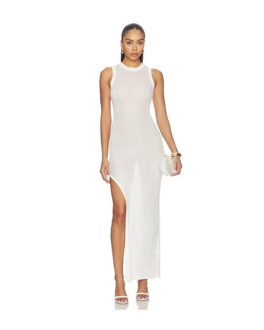 GUIZIO White Angel Maxi Dress
