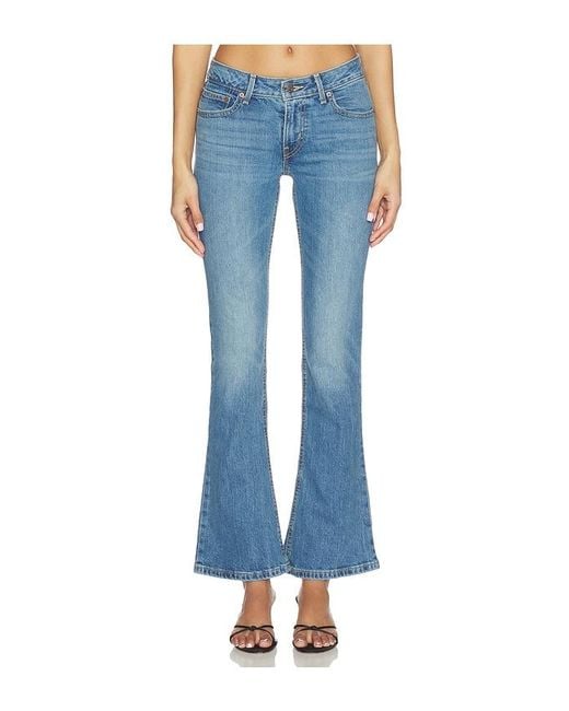 Levi's Blue Low Slim Boot
