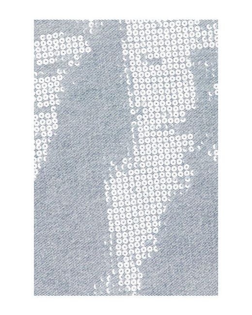 retroféte Blue Nadiya Denim Dress