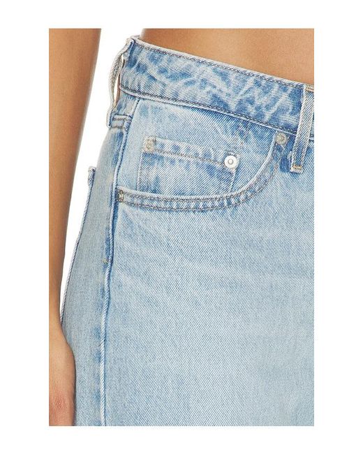 Levi's Blue Low Straight Jeans