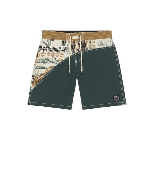 Dark Seas Blue Aliso Boardshort for men