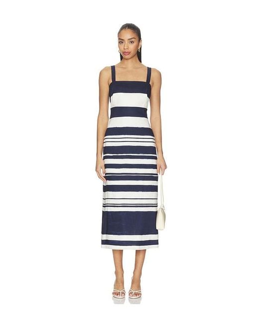 Veronica Beard Blue Ella Dress