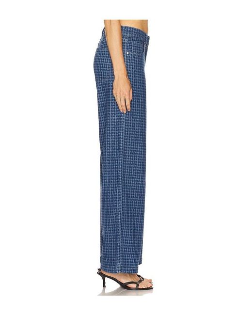 seventy + mochi Blue Bay Wide Leg Jeans