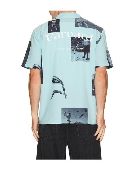 Students Golf Blue Assistance Please Shirt for men
