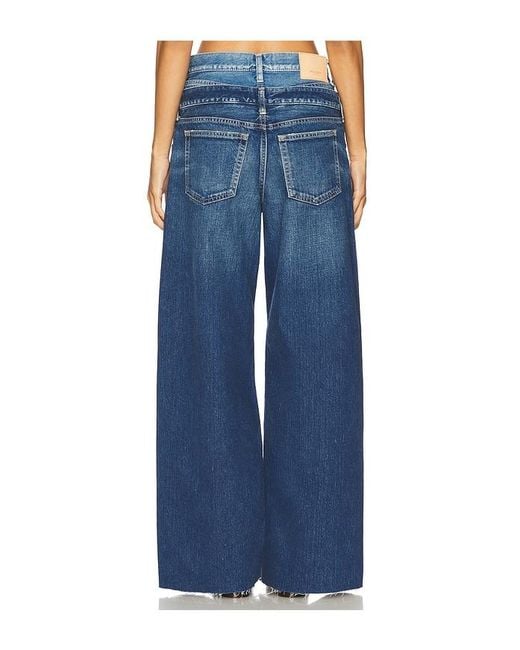 Moussy Blue Bogota Double Belt Jeans