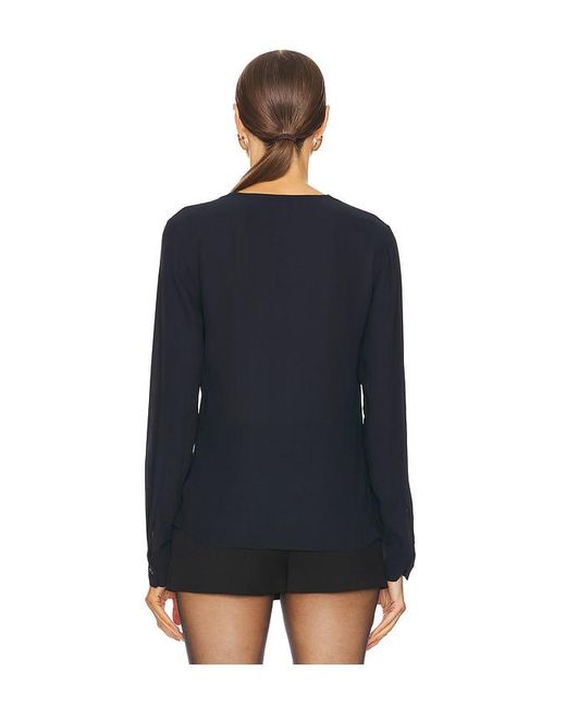 L'academie Blue Panna Blouse