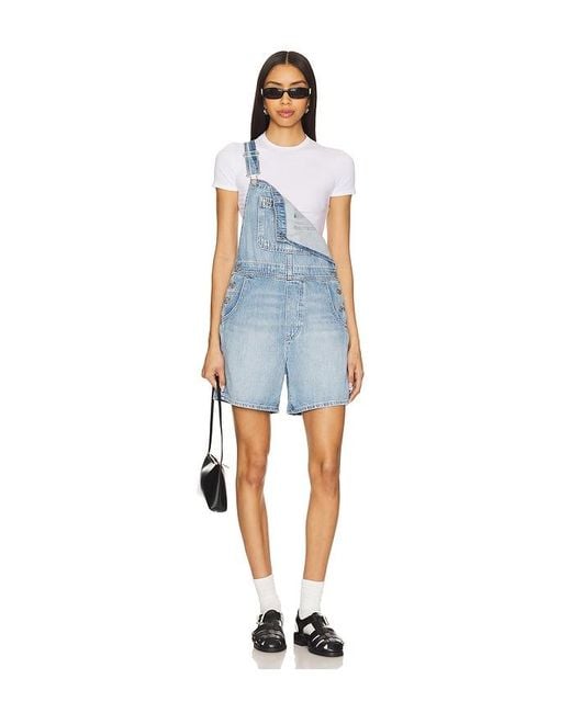 Levi's Blue Utility Shortall