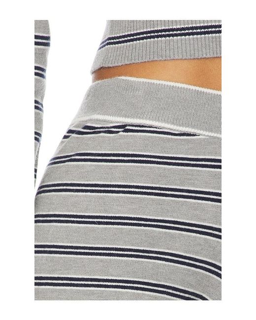 superdown Gray Kieryn Knit Short