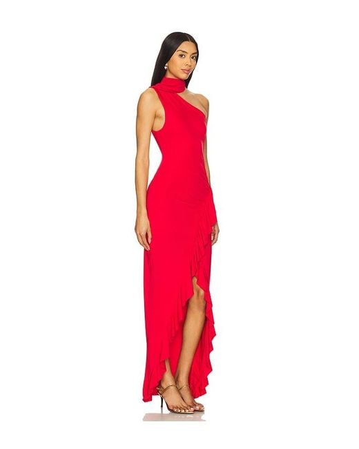 superdown Red Sardina Maxi Dress