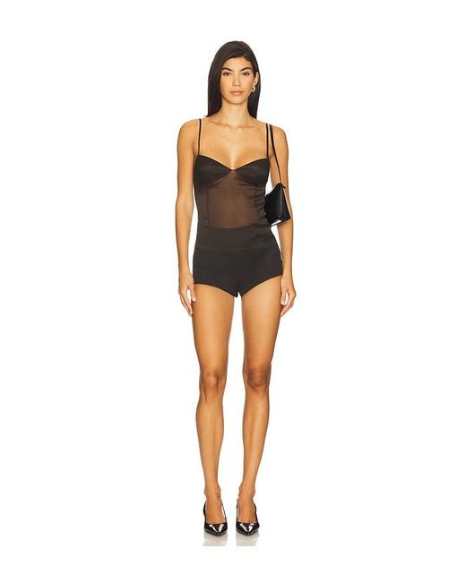 St. Agni Black Tailored Brief