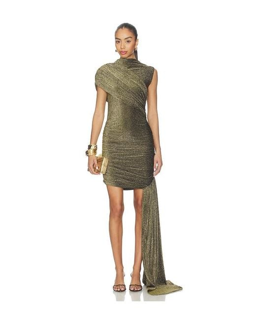 Mariandree Gaitan Green Aitana Dress