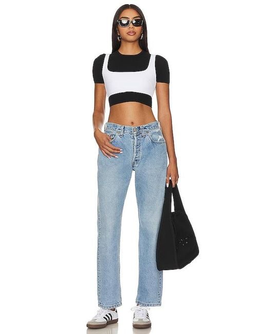 aligrace Blue Vintage Brigette Jeans