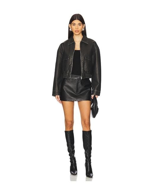 BLOUSON LOLO en Black superdown