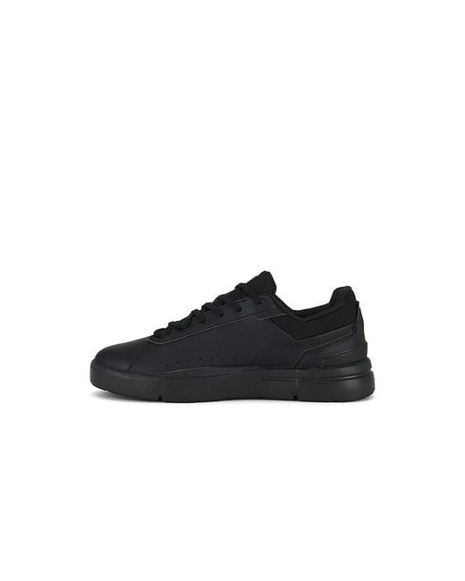 On Shoes Black The Roger Advantage Sneakers for men