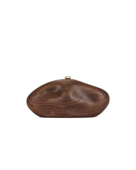 Cult Gaia Brown The Caldera Clutch