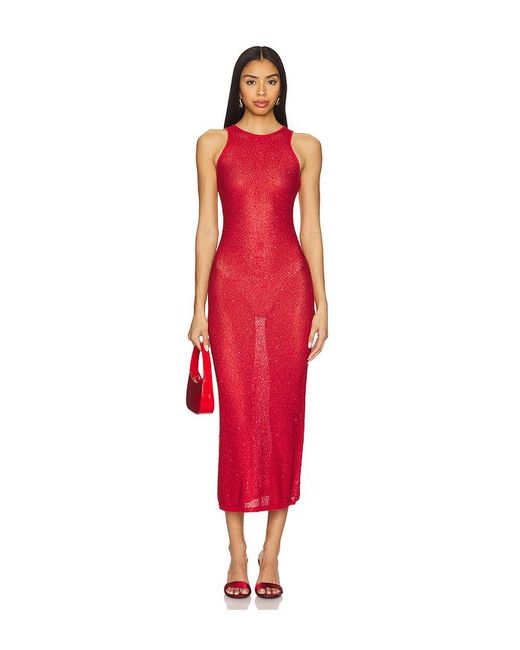 Lovers + Friends Hollis ドレス Red