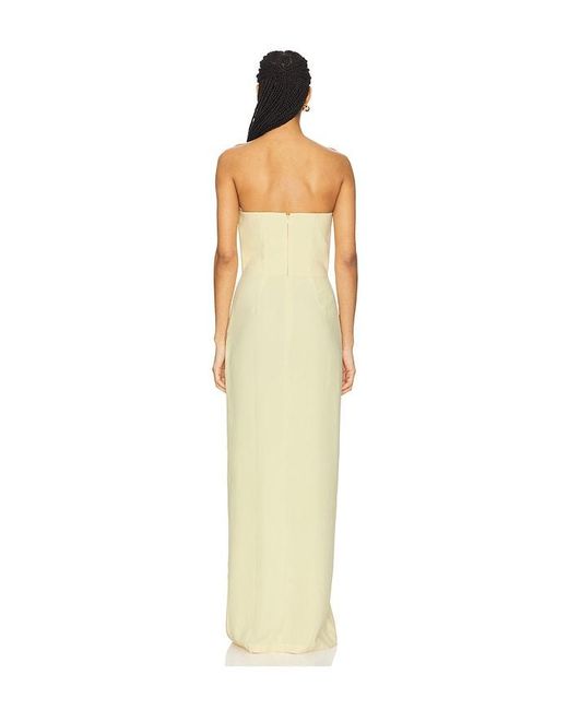 Amanda Uprichard Metallic X Revolve Cherri Gown