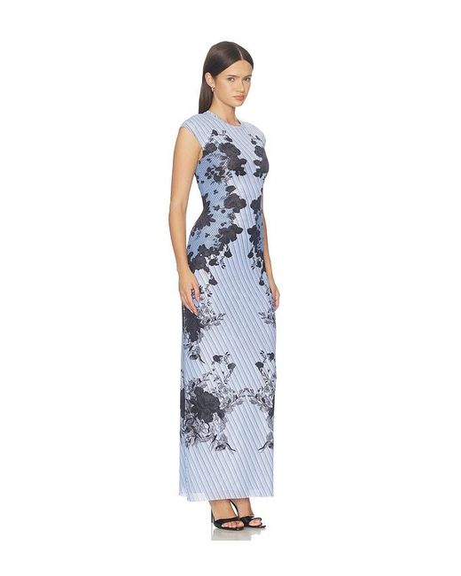 AFRM Blue Mylo Dress