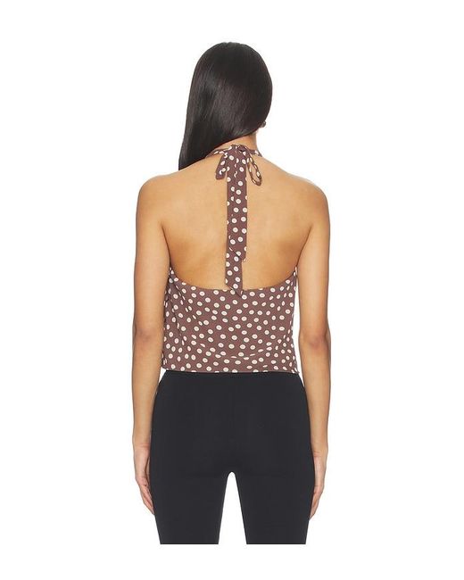 MAJORELLE Blue Lucinda Top