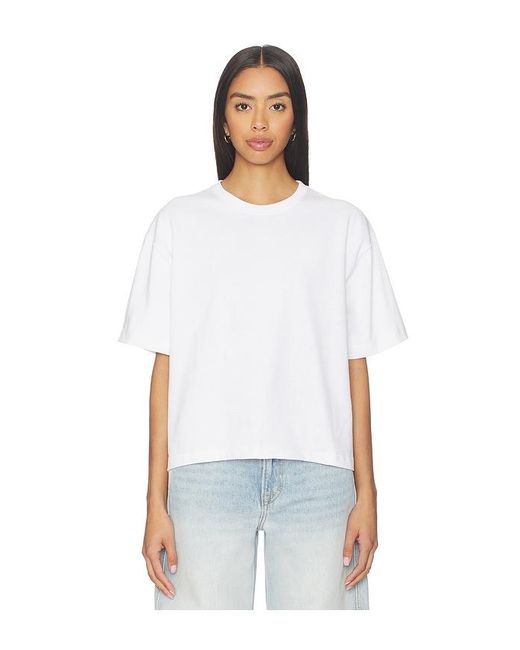 Polo Ralph Lauren White Jersey Crop Short Sleeve T-Shirt