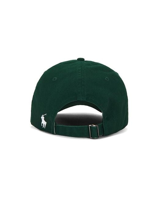 Polo Ralph Lauren Green Embroidered Script Sport Cap for men