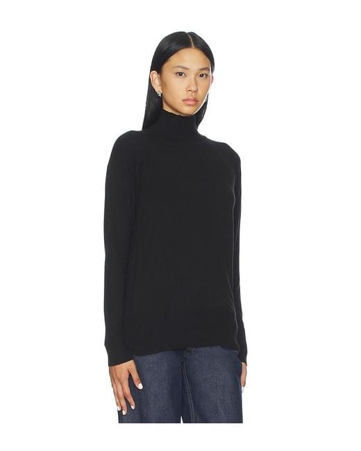 ALL THE WAYS Black Clarke Turtleneck Sweater