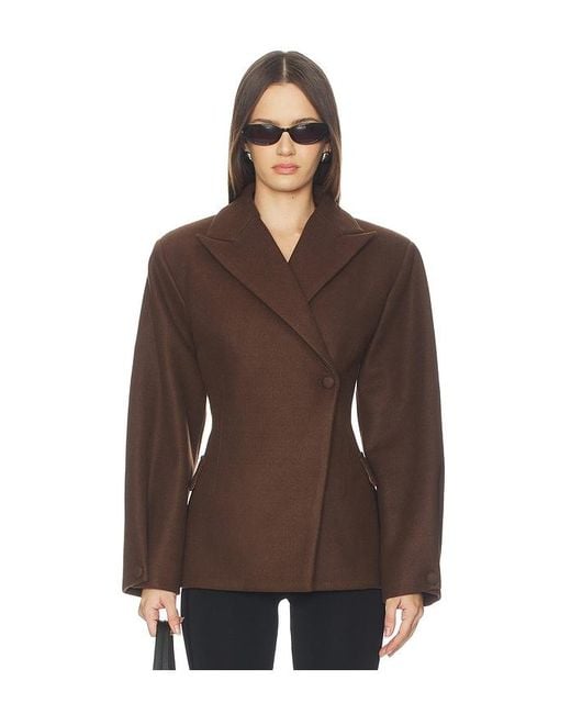 ALL THE WAYS Brown Avyanna Blazer