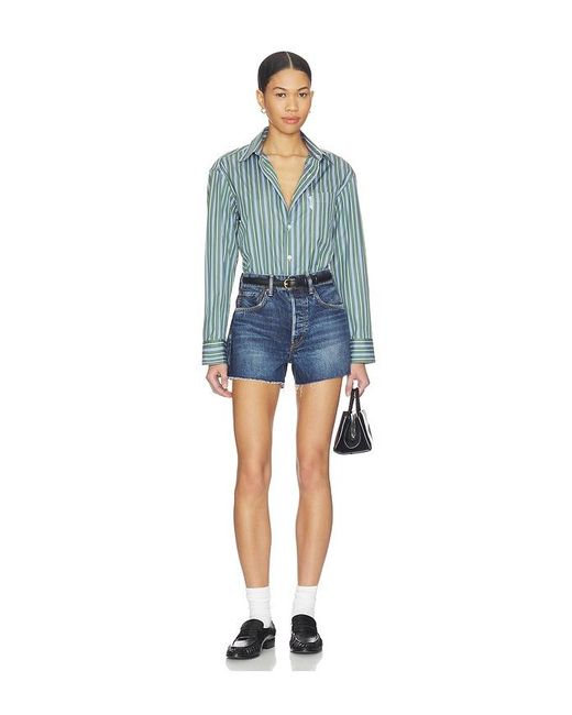 Moussy Blue Savoy Shorts