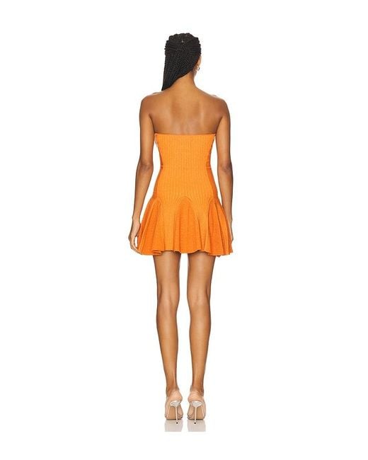 retroféte Orange Annina Knit Dress