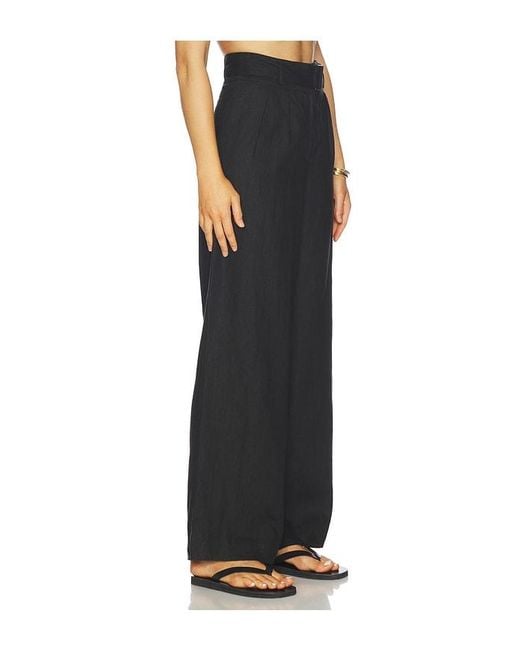 Hevron Black Alina Pant