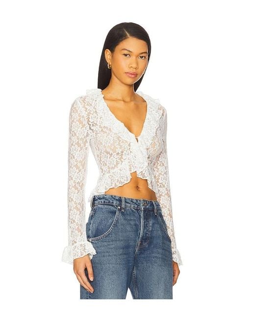 Lioness White Long Nights Long Sleeve