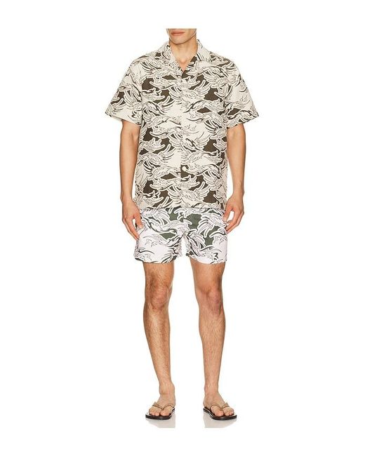 Oas White Rogue Cuba Shirt for men