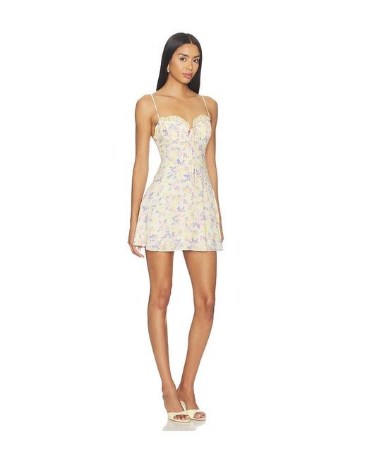Lovers + Friends White Livia Mini Dress