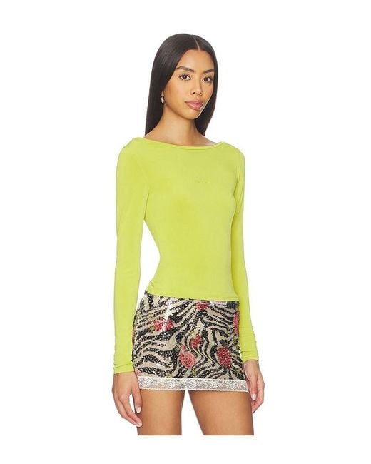Hand Over Yellow Lime Tee