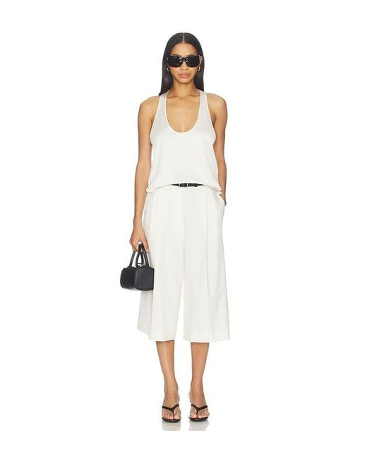 Beaufille White Hugo Culotte Pant