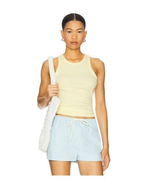 Samsøe & Samsøe White Alexo Tank Top