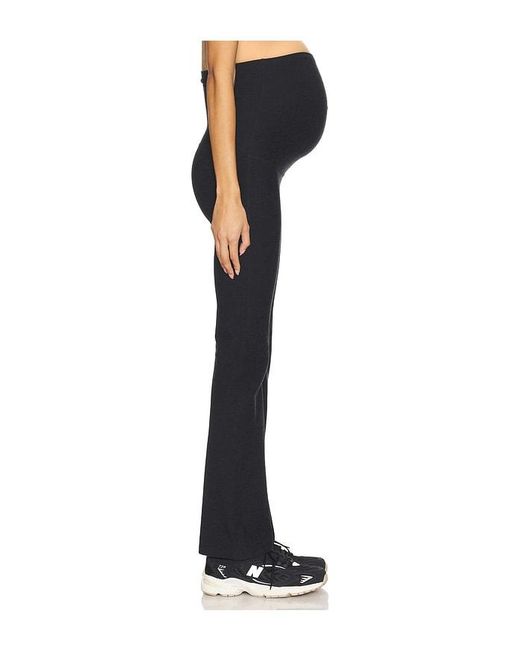 Beyond Yoga Black Spacedye Practice Maternity Pant