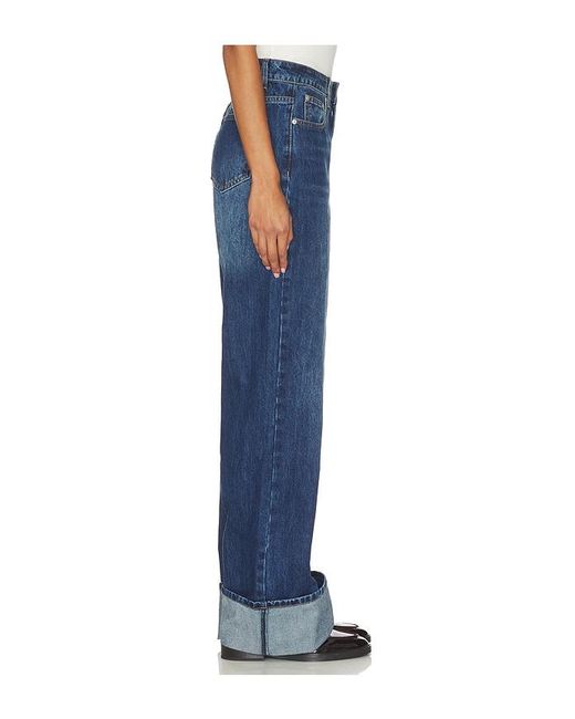 superdown Blue Lulu Cuffed Jean