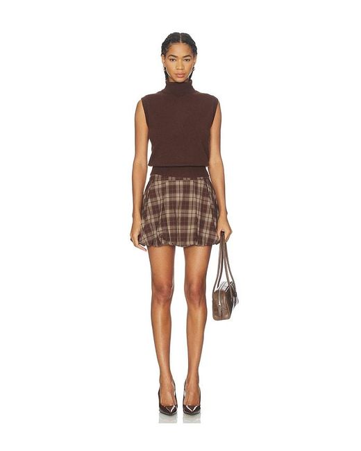 Astr Brown Avah Sweater