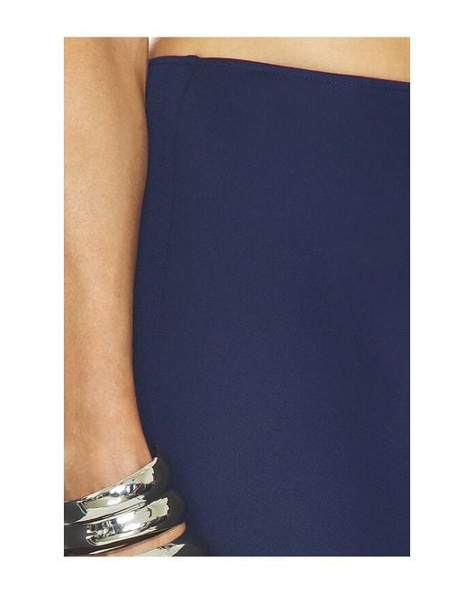 The New Arrivals Ilkyaz Ozel Blue Zada Skirt