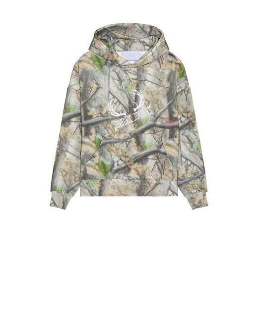 JUNGLES Multicolor Antler Hoodie for men