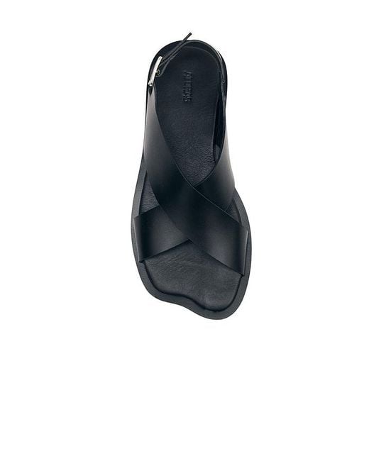 Alohas Black Nalu Sandal